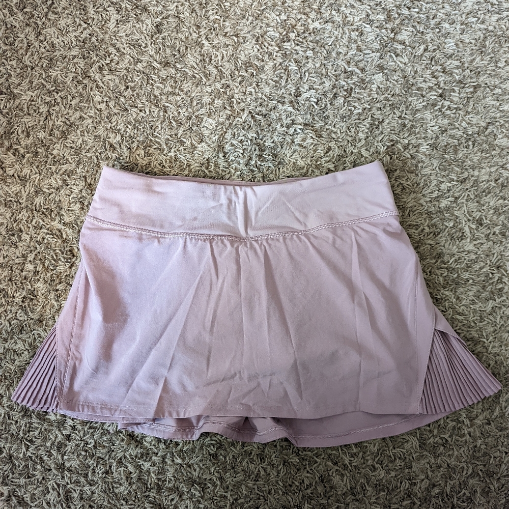 RARE Lululemon Vintage Muave Play Off The Pleats Skort